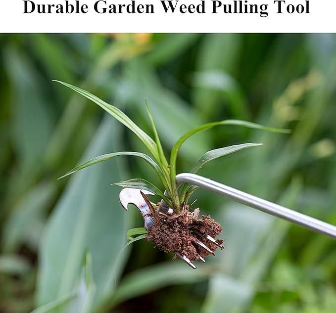š± Multifunctional Stainless Steel Weeder Tool ā Perfect for Smart Gardening! šæ