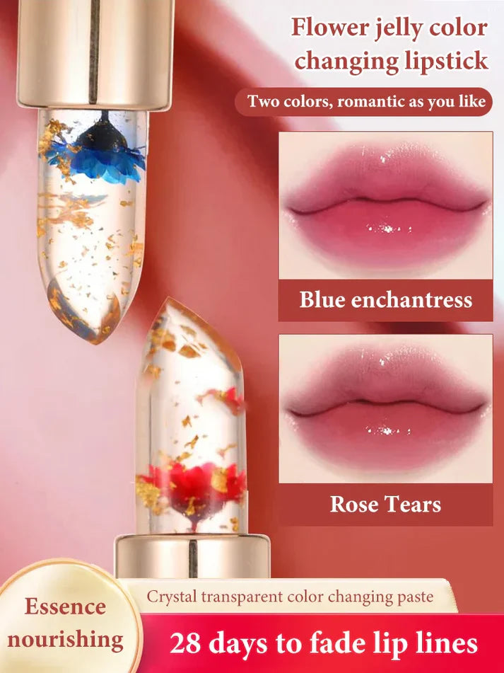 🔥BUY 1 GET 1 FREE 🏆 Premium Color Changing Lipstick with Flowers