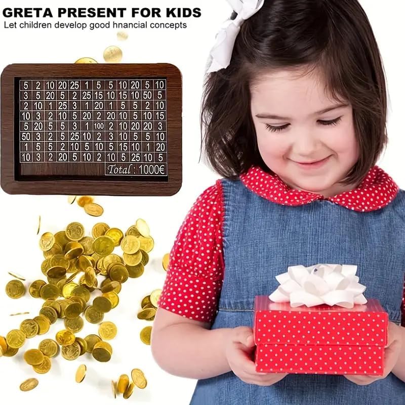 Money Saving Challenge Box (Piggy Bankk)