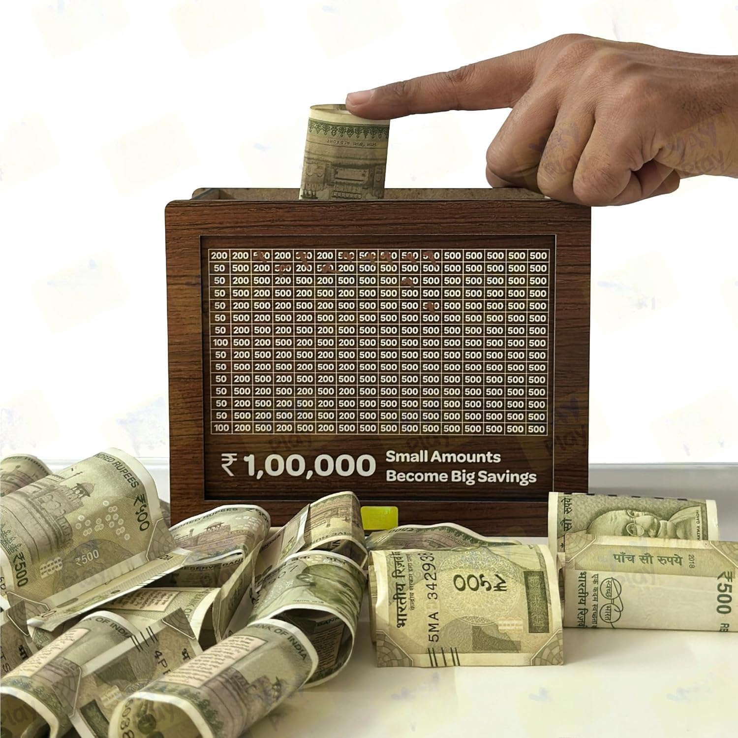 Money Saving Challenge Box (Piggy Bankk)
