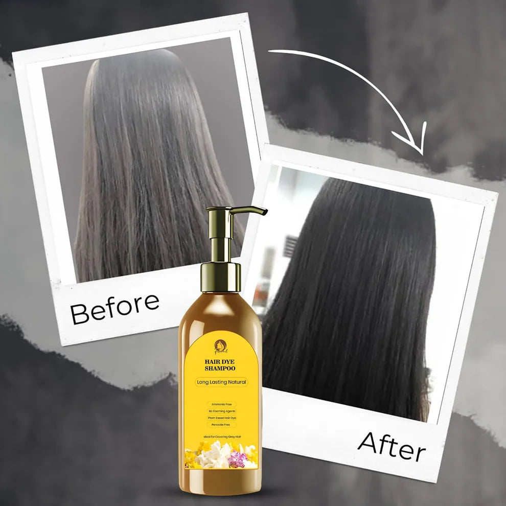 ✨Japanese Long Lasting Natural Hair Dye Shampoo GET 3 🔥