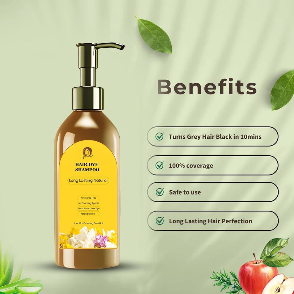 ✨Japanese Long Lasting Natural Hair Dye Shampoo GET 3 🔥