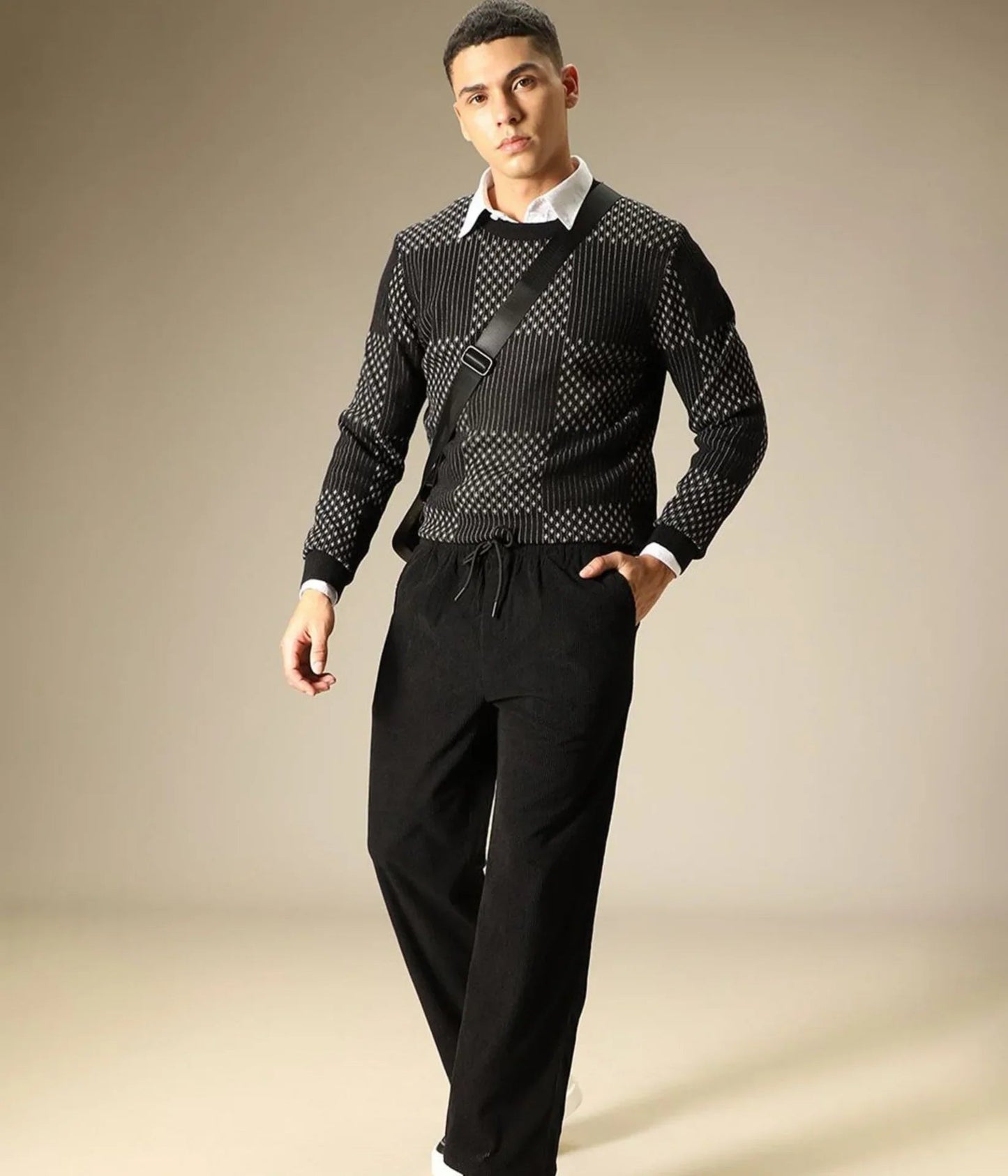 Combo of 2 Cuadray Fabric Stylish Pants | Perfect Blend of Comfort & Style - Black & Grey (Buy 1 Get 1 Free🔥🔥)