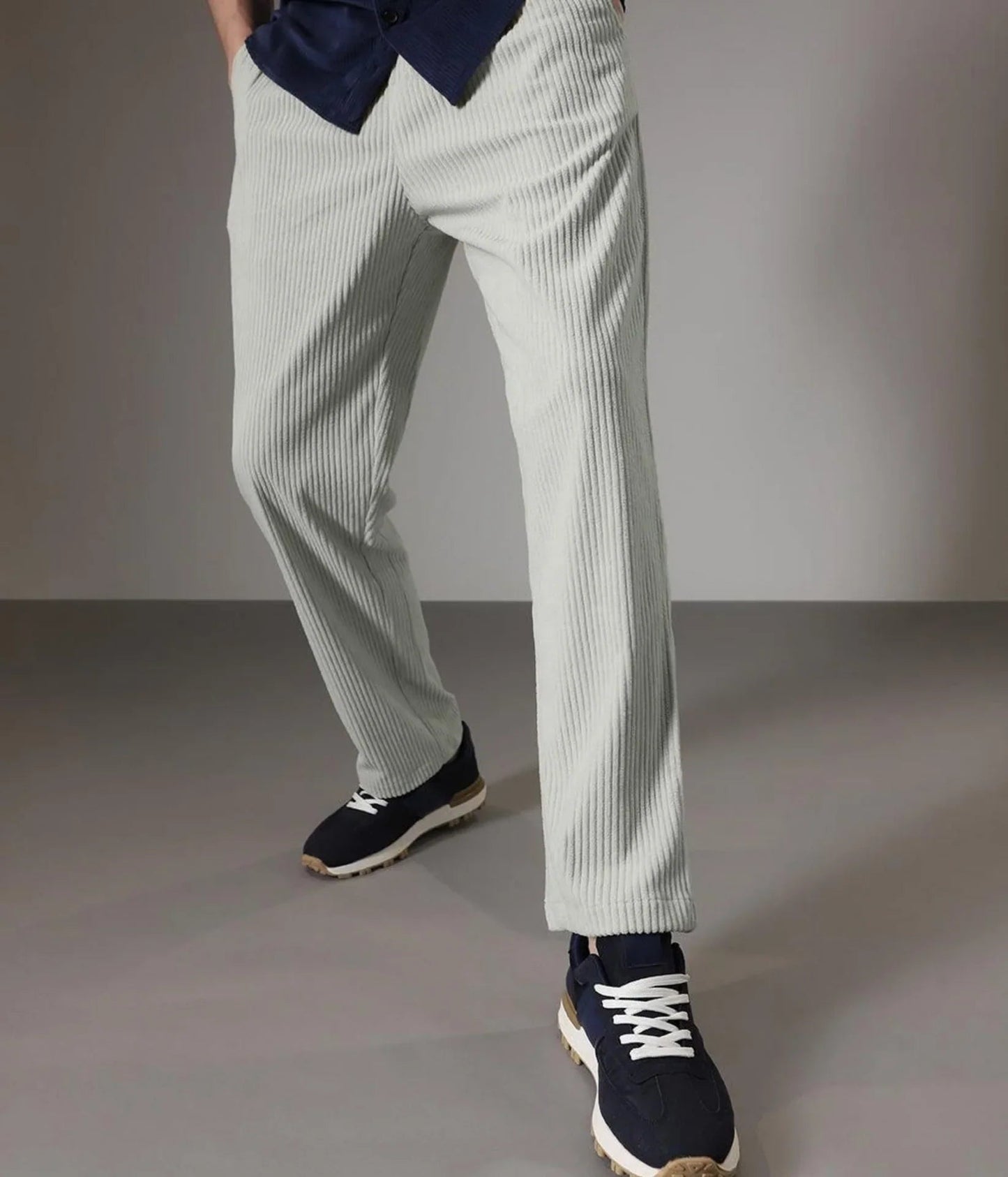 Combo of 2 Cuadray Fabric Stylish Pants | Perfect Blend of Comfort & Style - Black & Grey (Buy 1 Get 1 Free🔥🔥)