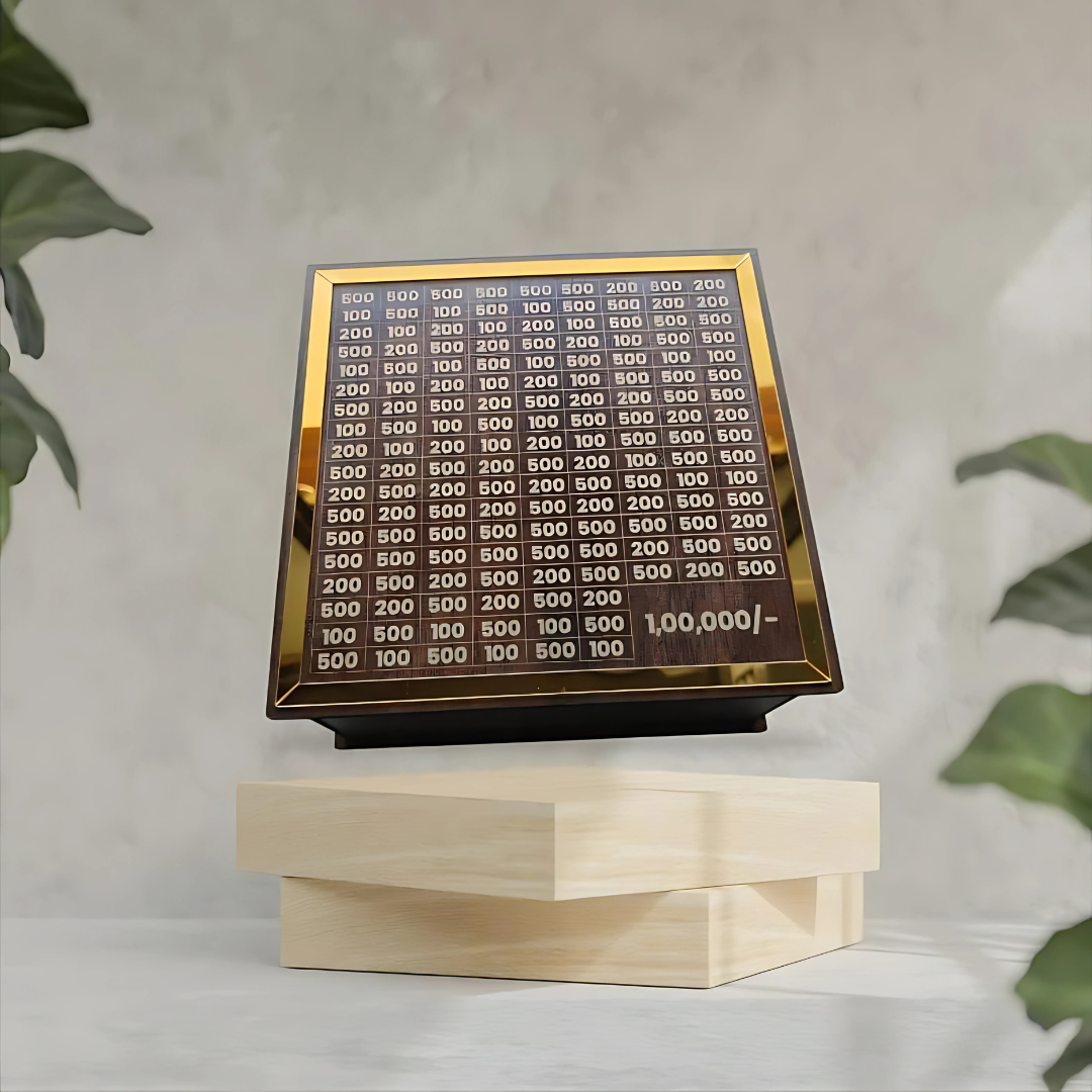 Money Saving Challenge Box (Piggy Bankk)