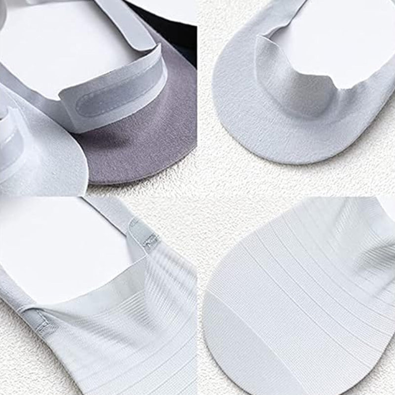 💥Limited-time special offer: Buy 1 get 4 free 💥5 Pairs Ice Silk No-Show Socks Set（50% OFF)